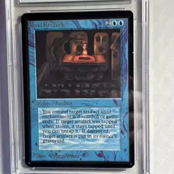 MTG Beta Steal Artifact CGC 8 Quad++ NM/Mint (Mint centering) 1993 - Image 3