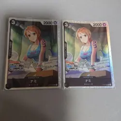 One Piece Card Game Nami SR ST14-006 Set of 2 - Image 1