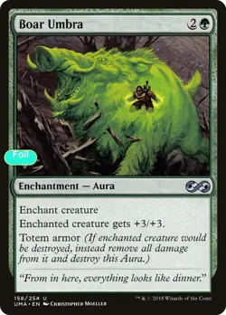 Boar Umbra - Foil - UMA - 158 NM/LP - Image 1