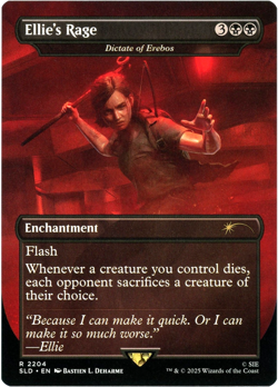Ellie's Rage 2204 Secret Lair Drop SLD The Last of Us Part II NM/M - Image 1