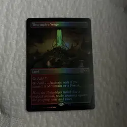 Thornspire Verge (Borderless) Duskmourn: House of Horror Foil - Image 1