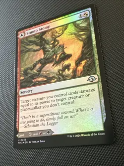 MTG - Stump Stomp - Foil - MH3 0259 - Modern Horizons 3 - Magic the Gathering - Image 2