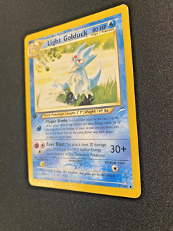 Light Golduck 47/105 1st Edition Neo Destiny HP - Pokemon Card - Image 3