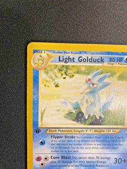 Light Golduck 47/105 1st Edition Neo Destiny HP - Pokemon Card - Image 4