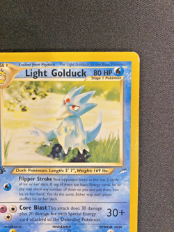 Light Golduck 47/105 1st Edition Neo Destiny HP - Pokemon Card - Image 5