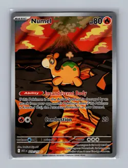 Numel 223/217 Illustration Rare Ascended Heroes Pokemon Holo Near Mint - Image 1