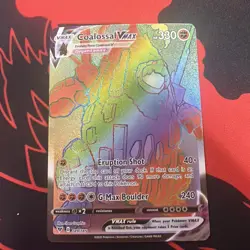 Coalossal VMAX - 189/185 - Secret Rare NM, English Pokemon Vivid Voltage - Image 1