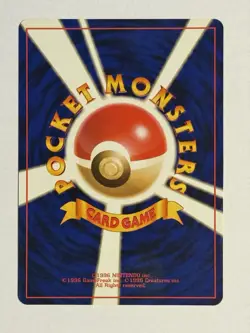 Butterfree Japanese Pokemon Card Southern Islands 012 Vintage Old Back TCG NM - Image 2