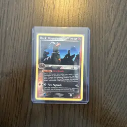 Nintendo Pokemon TCG Dark Houndoom 37/109 Team Rocket Returns Rare 2004 EN - Image 1