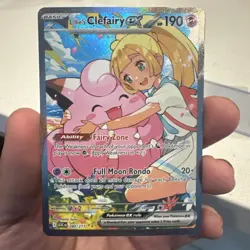 Pokemon Ascended Heroes Lillie’s Clefairy ex 280/217 SIR Full Art Mint! - Image 1
