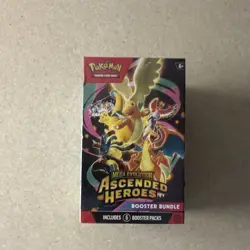 Pokemon TCG Mega Evolution Ascended Heroes Mega Feraligatr ex Box+booster bundle - Image 2