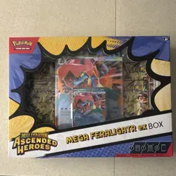 Pokemon TCG Mega Evolution Ascended Heroes Mega Feraligatr ex Box+booster bundle - Image 4