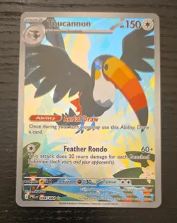 Toucannon 094/084 Pitch Black Illustration Rare Holo Pokemon NM - Image 1