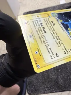Manectric 7/106 HOLO R Emerald Pokemon MP-HP - Image 5