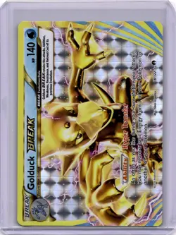 Pokemon Golduck BREAK Rare BREAK XY - BREAKpoint 18/122 LP - Image 1