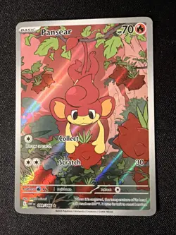 Pokemon Pansear 099/086 SIR Special Illustration Rare White Flare NM Pack Fresh - Image 5