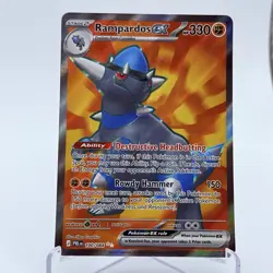 Rampardos ex 100/084 Holo Ultra Rare Pitch Black 2026 NM/M - Image 1