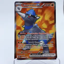 Rampardos ex 100/084 Holo Ultra Rare Pitch Black 2026 NM/M - Image 5