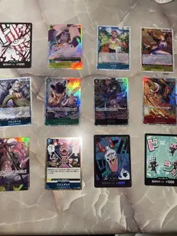 One Piece Card Game Holocard Set of 12 - Image 1