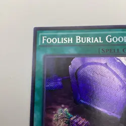 Foolish Burial Goods MP17-EN218 1st Edition Secret Rare LP Yugioh - Image 4