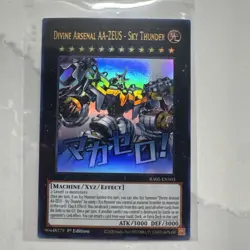 Yugioh Divine Arsenal AA-ZEUS - Sky Thunder RA05-EN103 1ST ED NM ULTRA - Image 1
