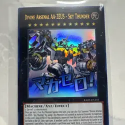 Yugioh Divine Arsenal AA-ZEUS - Sky Thunder RA05-EN103 1ST ED NM ULTRA - Image 2