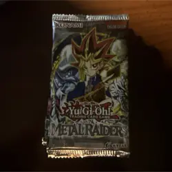 Konami Yu-Gi-Oh! Metal Raiders Booster Pack English Edition Sealed Trading Card - Image 1