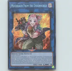 Muckraker From the Underworld DABL-EN051 Darkwing Blast Yu-Gi-Oh 1st Edition LP - Image 1