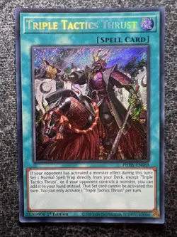 Yugioh Triple Tactics Thrust PHHY-EN069 Secret Rare 1st Edition NM - Image 1