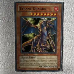 Yu-Gi-Oh! Tyrant Dragon Effect Ultra Rare 1st Ed SDRL-EN009 - Image 1
