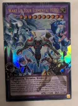 YUGIOH RA05-EN142 Wake Up Your Elemental HERO OVERFRAME Ultra Rare 1st Edition N - Image 1