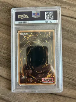 YuGiOh Dark Flare Knight 1st Edition PSA 9 DCR-017 MINT Super Rare Dark Crisis - Image 2