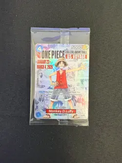 Monkey D. Luffy One Piece US Voyage College Basketball Promo P-055 Card - Image 1