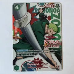 Roronoa Zoro One Piece Round 1 Promo PRB02-006 English - Image 2