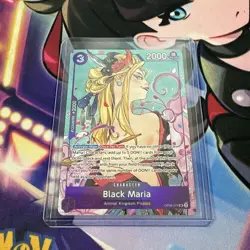 Black Maria Illustration Box Vol. 2 Promo OP08-074 One Piece TCG English, NM - Image 2