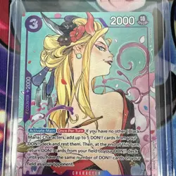 Black Maria Illustration Box Vol. 2 Promo OP08-074 One Piece TCG English, NM - Image 3