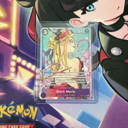 Black Maria Illustration Box Vol. 2 Promo OP08-074 One Piece TCG English, NM - Image 4