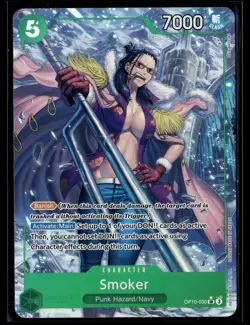 One Piece TCG Royal Blood #OP10-030 Smoker (030) (Parallel) - Image 1