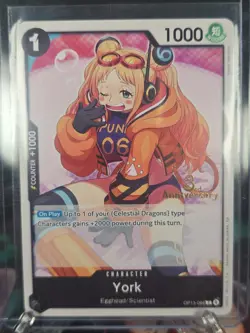 York One Piece Carrying On His Will 3rd Anniversary Tournament Promo OP13-094 NM - Image 1