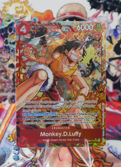 Monkey D Luffy Alt Art OP16-015 One Piece TCG Time of Battle ENGLISH - Image 1