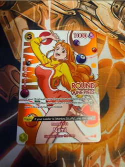 One Piece TCG Round 1 English Promo Nami ST29-008 Ships Next Day NM - Image 1