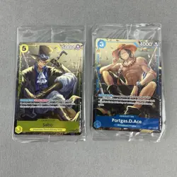 Sabo & Portgas D. Ace (Tin Pack Set Vol. 2) One Piece Promotion Foil - Sealed - Image 1