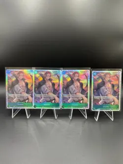 One Piece - 4x Playset Shanks OP13-028 SR Carrying on His Will English - Image 1