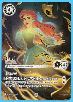Disney Lorcana: Whispers in the Well *ICONIC* Ariel - Ethereal Voice (241/204) - Image 1