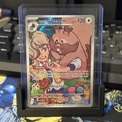 Arven's Greedent 205/182 Illustration Rare Destined Rivals Pokemon TCG Card - Image 1