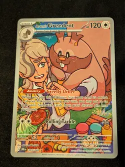 Pokemon TCG - Arven's Greedent 205/182 - Destined Rivals - Image 1