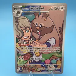 Pokemon TCG Arven's Greedent 205/182 Destined Rivals - Image 1