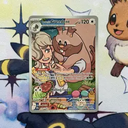 Pokemon TCG: Arven's Greedent 205/182 - Scarlet and Violet Destined Rivals - Image 1