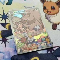Pokemon TCG: Arven's Greedent 205/182 - Scarlet and Violet Destined Rivals - Image 2