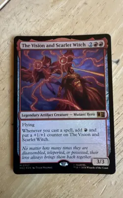The Vision and Scarlet Witch Commander: Marvel Super Heroes Foil - Image 1